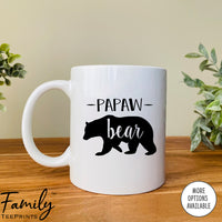 Papaw Bear - Coffee Mug - Gifts For Papaw - Papaw Coffee Mug - familyteeprints