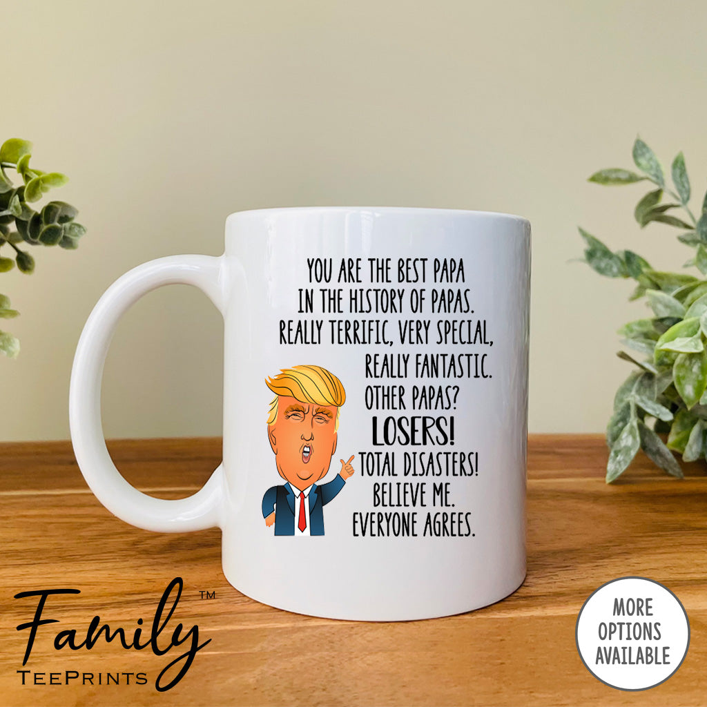 You're The Best Papa In The History Of- Coffee Mug - Gifts For Papa –  familyteeprints