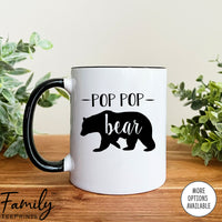 Pop Pop Bear - Coffee Mug - Gifts For Pop Pop - Pop Pop Coffee Mug - familyteeprints