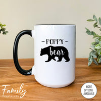 Poppy Bear - Coffee Mug - Gifts For Poppy - Poppy Coffee Mug - familyteeprints