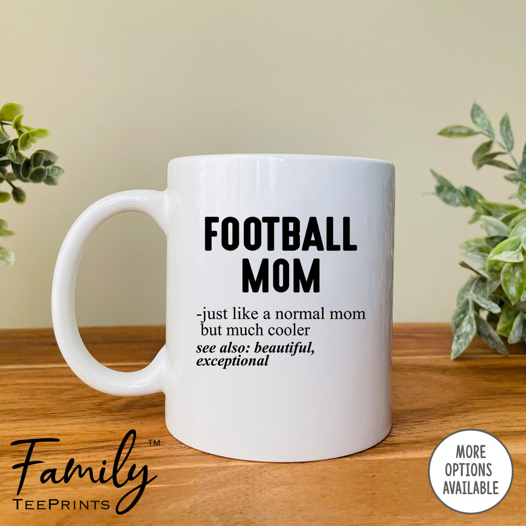 Coffee Mug, Fall Coffee Mug, Football Season, I love fall most of