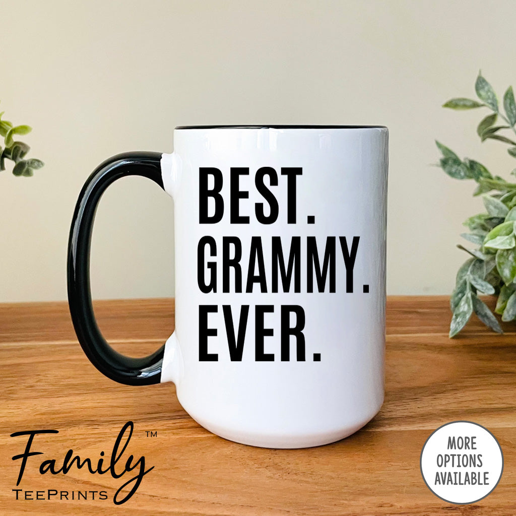 Best Grammy Ever - Coffee Mug - Grammy Gift - Grammy Mug - familyteeprints