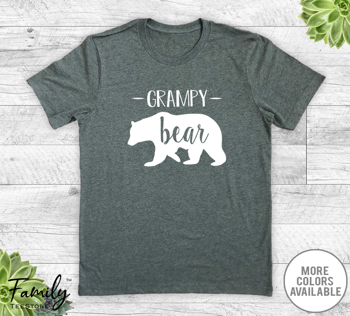 Grampy Bear - Unisex T-shirt - Grampy Shirt - Grampy Gift - familyteeprints