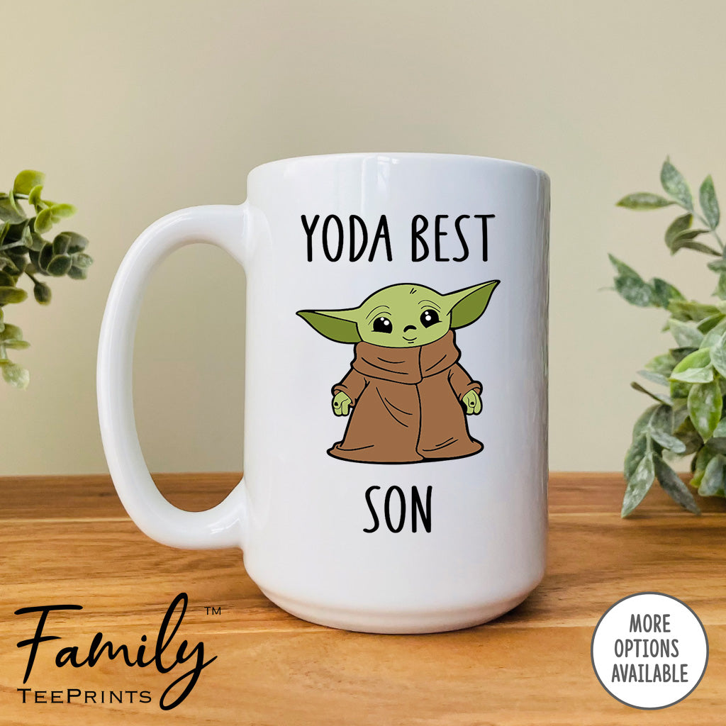 Yoda Best Son - Coffee Mug - Gifts For Son - Son Coffee Mug - familyteeprints