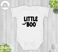 Little Boo - Baby Onesie - Baby Halloween Gift - Halloween Onesie - familyteeprints