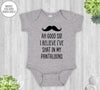 Ah Good Sir I Believe I've Shat In My Pantaloons - Baby Onesie - Funny Baby Bodysuit - Funny Baby Gift - familyteeprints
