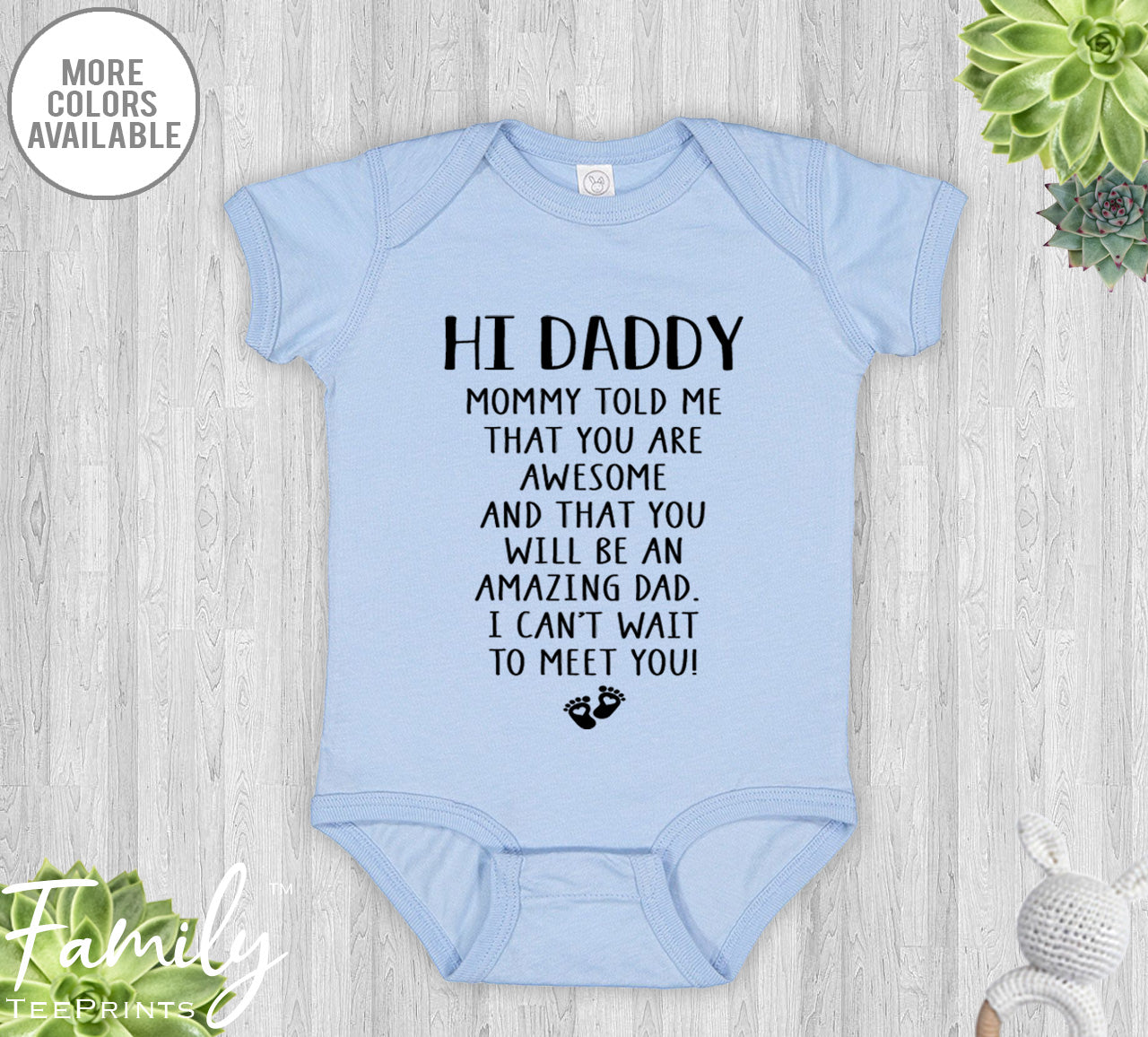 Baby best sale daddy onesie