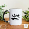 Opa Est. 2023 - Coffee Mug - Gifts For New Opa - Opa Mug - familyteeprints