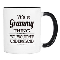 It's A Grammy Thing You Wouldn't Understand - Mug - Grammy Gift - Grammy Mug - familyteeprints