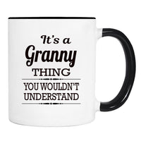 It's A Granny Thing You Wouldn't Understand - Mug - Granny Gift - Granny Mug - familyteeprints