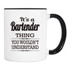 It's A Bartender Thing You Wouldn't Understand - Mug - Bartender Gift - Bartender Mug - familyteeprints