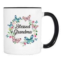 Blessed Grandma - Mug - Grandma Gift - Grandma Mug - familyteeprints