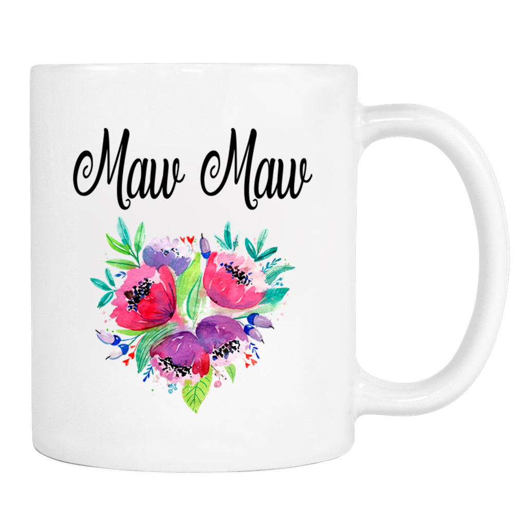 Maw Maw - Mug - Maw Maw Gift - Maw Maw Mug - familyteeprints