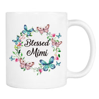 Blessed Mimi - Mug - Mimi Gift - Mimi Mug - familyteeprints