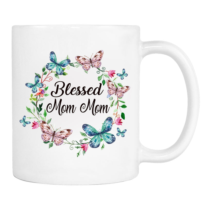 Blessed Mom Mom - Mug - Mom Mom Gift - Mom Mom Mug - familyteeprints