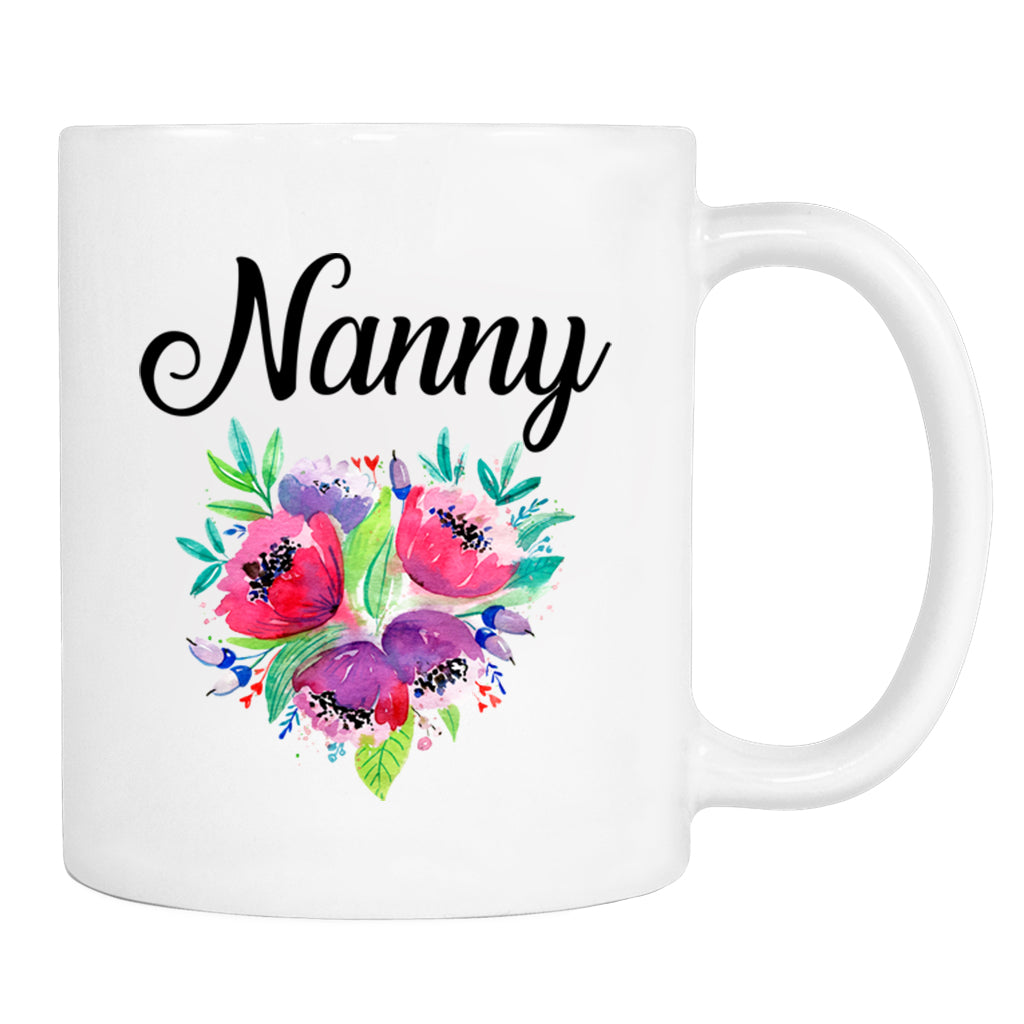 Nanny - Mug - Nanny Gift - Nanny Mug - familyteeprints
