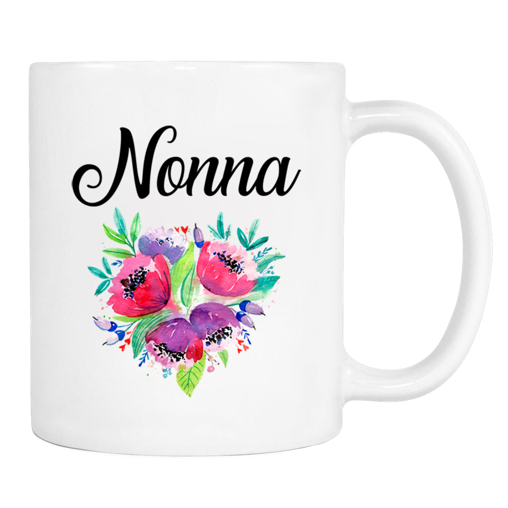 Nonna - Mug - Nonna Gift - Nonna Mug - familyteeprints