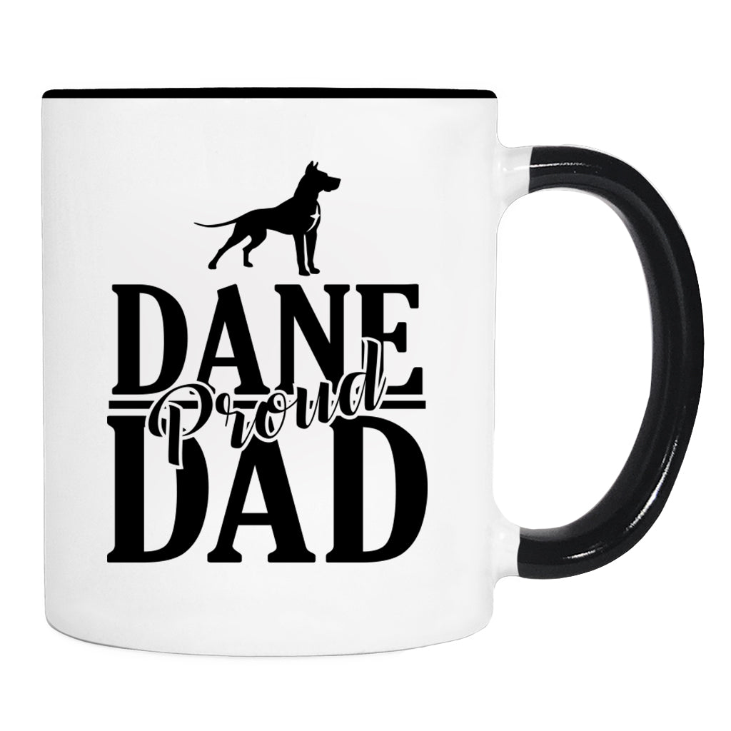 Proud Dane Dad - Mug - Dane Dad Gift - Dane Mug - Dog Dad Gift - familyteeprints