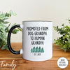 Promoted From Dog Grandpa To Human Grandpa - Coffee Mug - Gifts For New Grandpa - Grandpa Mug - familyteeprints