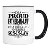 I'm A Proud Father-In-Law Of A Son-In-Law... - Mug - Father-In-Law Gift - Father-In-Law Mug - familyteeprints