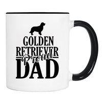 Proud Golden Retriever Dad - Mug - Golden Retriever Dad Gift - Golden Retriever Mug - Dog Dad Gift - familyteeprints