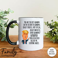 You're The Best Grandpa In The History Of...- Coffee Mug - Gifts For Grandpa - Grandpa Mug - familyteeprints