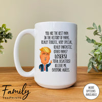 You're The Best Papa In The History Of...- Coffee Mug - Gifts For Papa - Papa Mug - familyteeprints