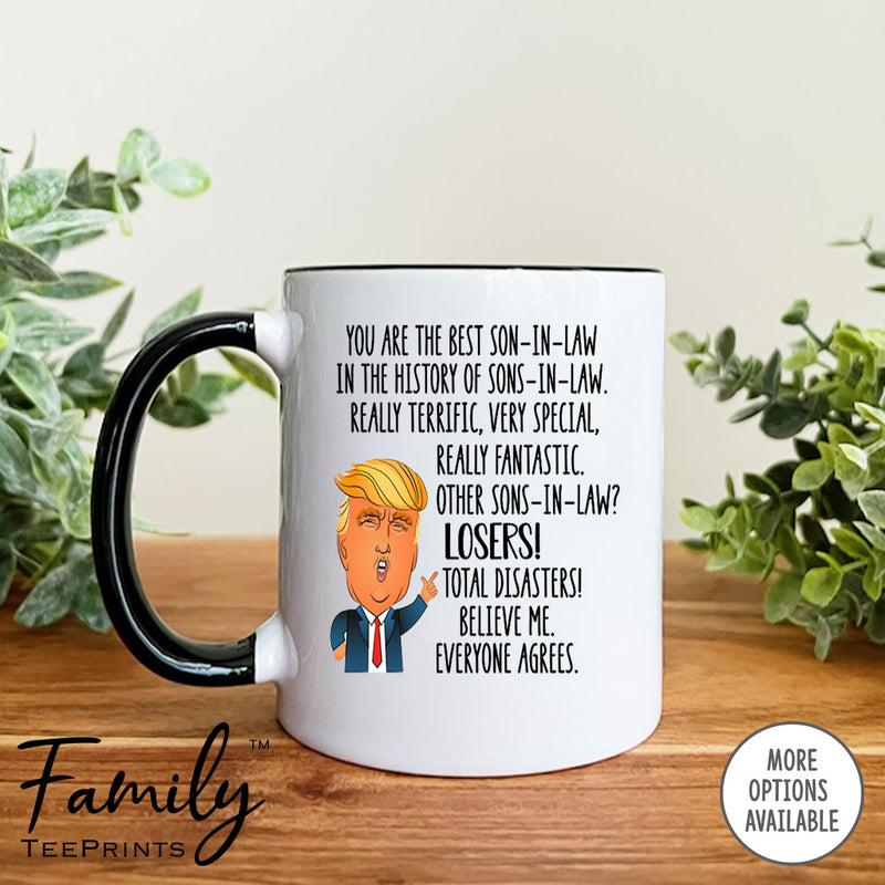 You're The Best Son-In-Law In The History Of...- Coffee Mug - Gifts For Son-In-Law - Son-In-Law Mug - familyteeprints