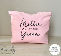 Mother Of The Groom -Zippered Tote Bag - Mother Of The Groom Bag - Mother Of The Groom Gift
