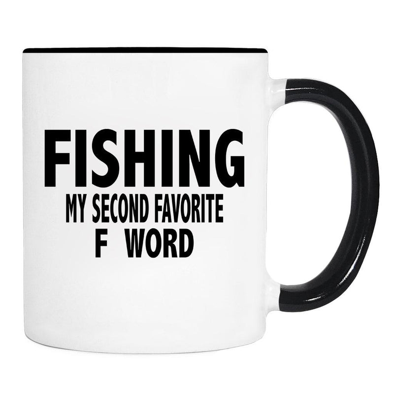 Fishing My Favorite F Word - Mug - Fishing Gift - Fishing Mug - familyteeprints