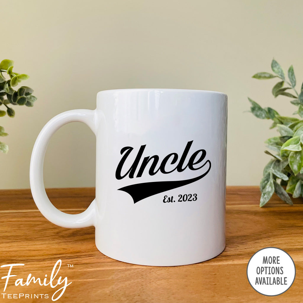 Uncle Est. 2023 - Coffee Mug - Gifts For New Uncle - Uncle Mug