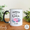 Promoted To Oma Est. 2023 - Coffee Mug - Gifts For Oma - Oma Mug - familyteeprints