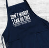 Don't Worry I Can Do This... - Grill Apron - Funny Dad Apron - Funny Grill Gift - familyteeprints