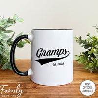 Gramps Est. 2023 - Coffee Mug - Gifts For New Gramps - Gramps Mug - familyteeprints