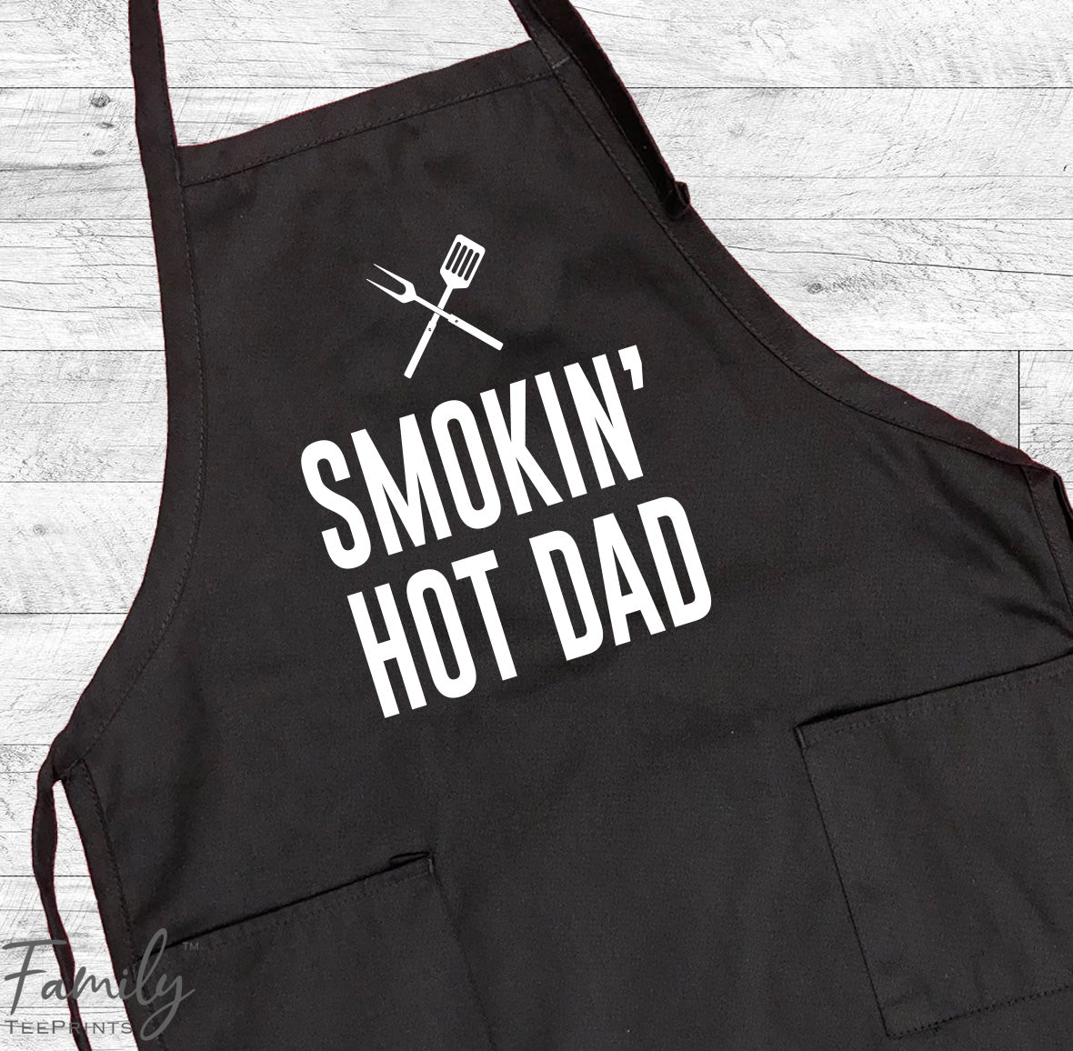 DYJYBMY I Only Smoke The Good Stuff Funny BBQ Apron for Men Women,Black Adjustable Waterproof Cooking Grilling Apron Gift for Dad Mom Husband Wife