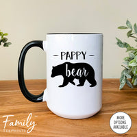 Pappy Bear - Coffee Mug - Gifts For Pappy - Pappy Coffee Mug - familyteeprints