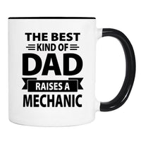 The Best Kind Of Dad Raises A Mechanic - Mug - Dad Gift - Mechanic Dad Mug - familyteeprints