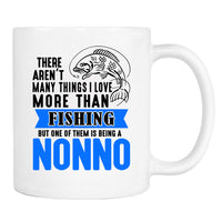 There Aren't Many Things I Love More Than Fishing But ...Being A Nonno - Mug - Nonno Mug - Nonno Gift - familyteeprints