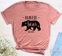 Auntie Bear - Unisex T-shirt - Auntie Mom Shirt - Gift For New Auntie - familyteeprints