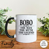 Bobo The Man The Myth The Legend - Coffee Mug - Gifts For Bobo - Bobo Coffee Mug - familyteeprints