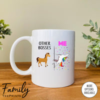 Other Bosses Me - Coffee Mug - Gifts For Boss - Boss Coffee Mug - familyteeprints