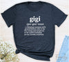 Gigi A Fabulous Woman With Grandchildren... - Unisex T-shirt - Gigi Shirt - Gift for Gigi - familyteeprints