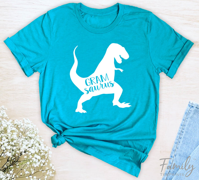 Gramsaurus - Unisex T-shirt - Gram Shirt - Gift For New Gram - familyteeprints