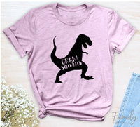 Gramsaurus - Unisex T-shirt - Gram Shirt - Gift For New Gram - familyteeprints