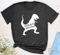 Grammysaurus - Unisex T-shirt - Grammy Shirt - Gift For New Grammy - familyteeprints