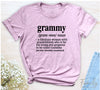Grammy A Fabulous Woman With Grandchildren... - Unisex T-shirt - Grammy Shirt - Gift for Grammy - familyteeprints