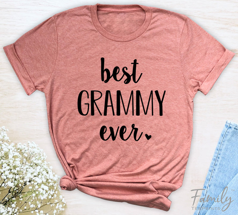 Best Grammy Ever - Unisex T-shirt - Grammy Shirt - Gift For New Grammy - familyteeprints