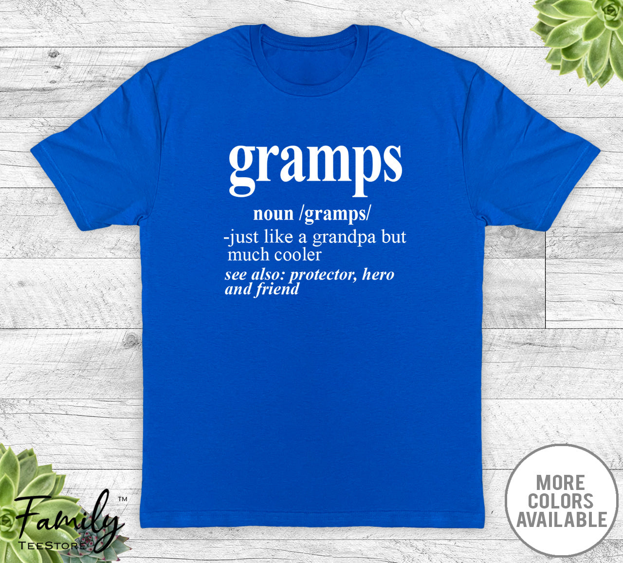 Gramps 2024 t shirt