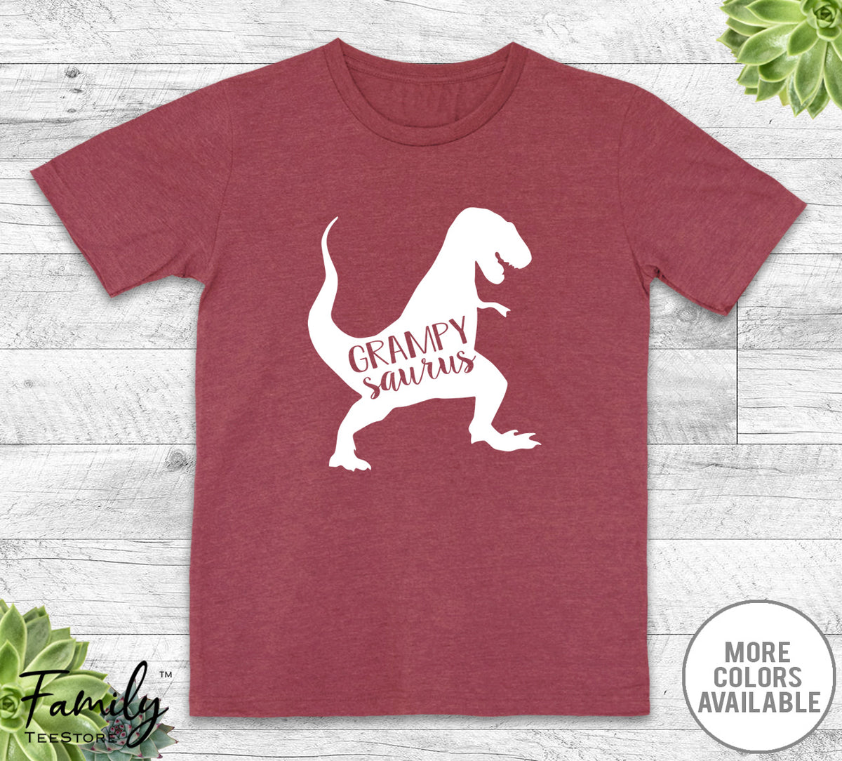 Grampysaurus - Unisex T-shirt - Grampy Shirt - Grampy Gift - familyteeprints