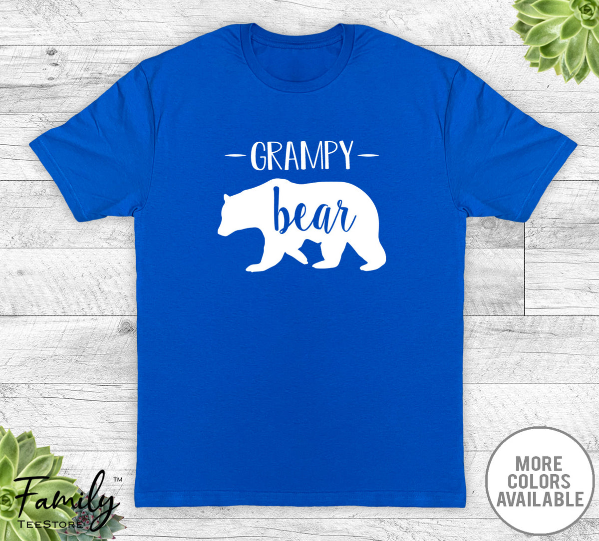 Grampy Bear - Unisex T-shirt - Grampy Shirt - Grampy Gift - familyteeprints